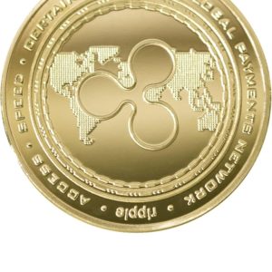 Sammelmünze „Ripple (XRP)“ gold NEW VERSION!