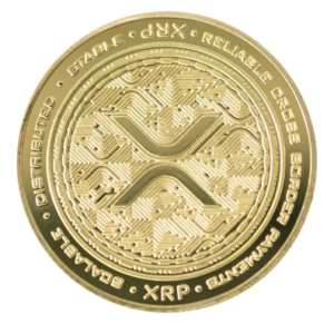 Sammelmünze „Ripple (XRP)“ gold NEW VERSION!