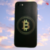 Iphone 7 & 8 „Bitcoin Gold Black“ Silikon Case Handyhülle Cover