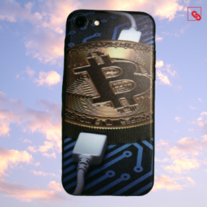 Iphone 7 & 8 „Bitcoin Charge“ Silikon Case Handyhülle Cover