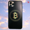Iphone 11 Pro Max "Bitcoin Gold Black" Silikon Case Handyhülle Cover