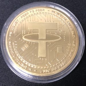 Sammelmünze „Tether (USDT)“ gold Souvenir