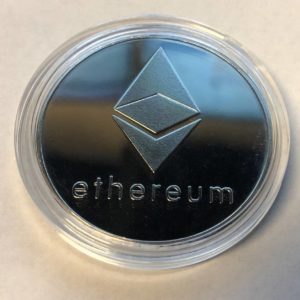 Sammelmünze „Ethereum silber“