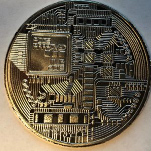 Sammelmünze „Bitcoin silber“