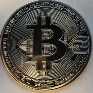 Sammelmünze „Bitcoin silber“