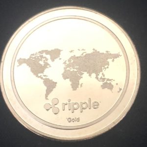 Sammelmünze „Ripple (XRP)“ gold