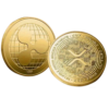 Ripple XRP Sammelmünze Gold – NEUE VERSION | Edle Krypto Gedenkmünze für Sammler & Blockchain-Fans